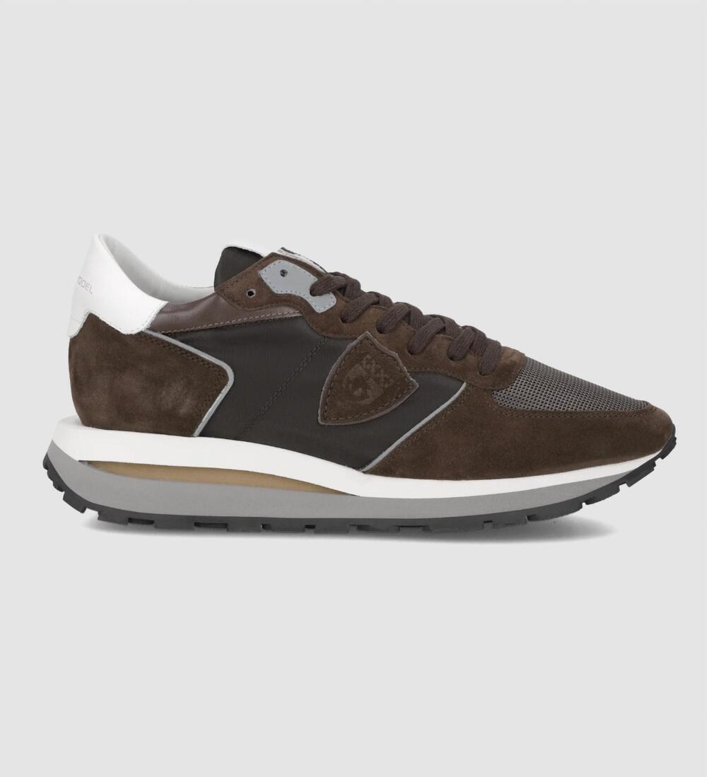 NEW PHILIPPE MODEL men's tropez haute low sneakers in daimbrun